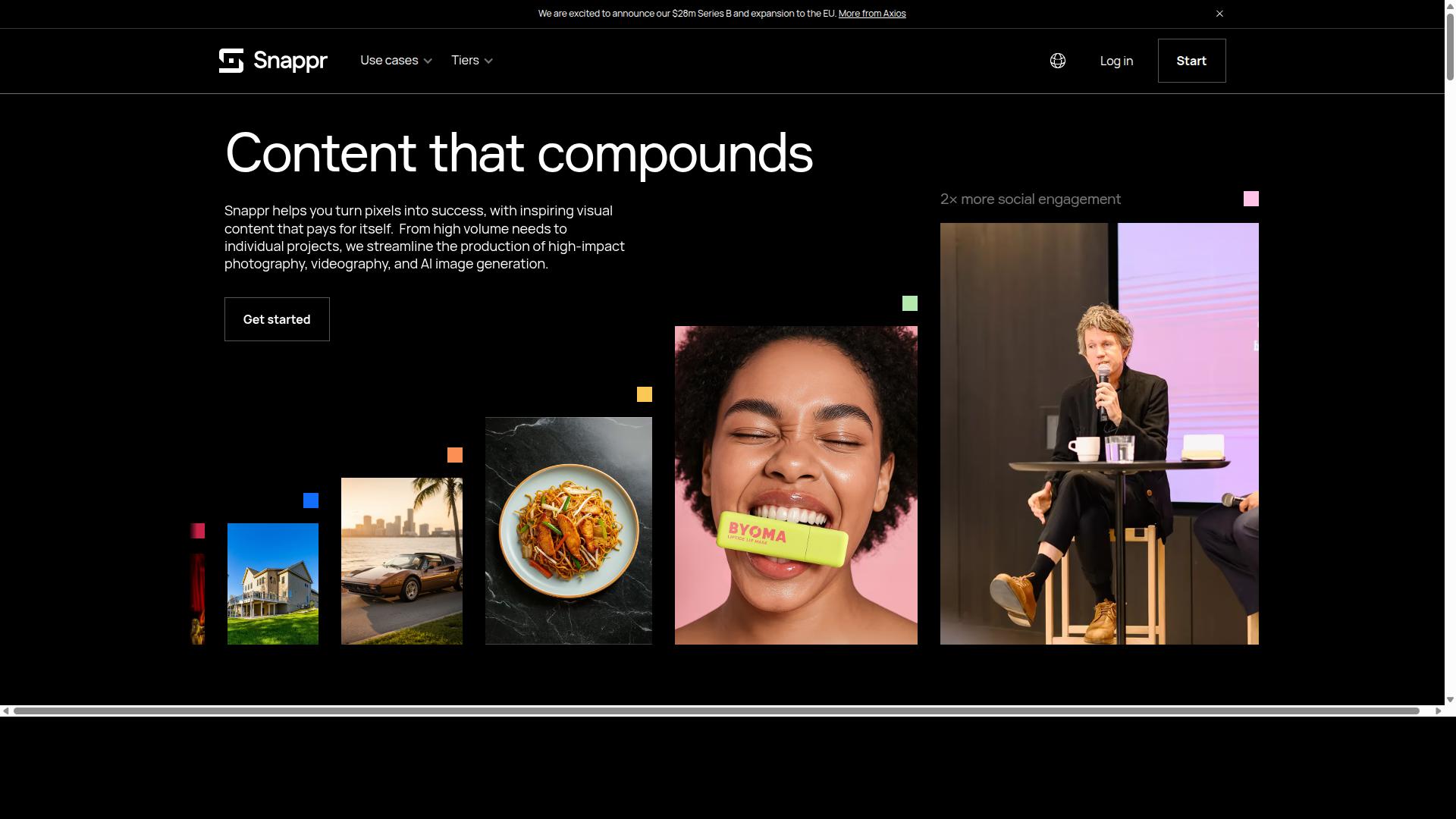 Snappr website