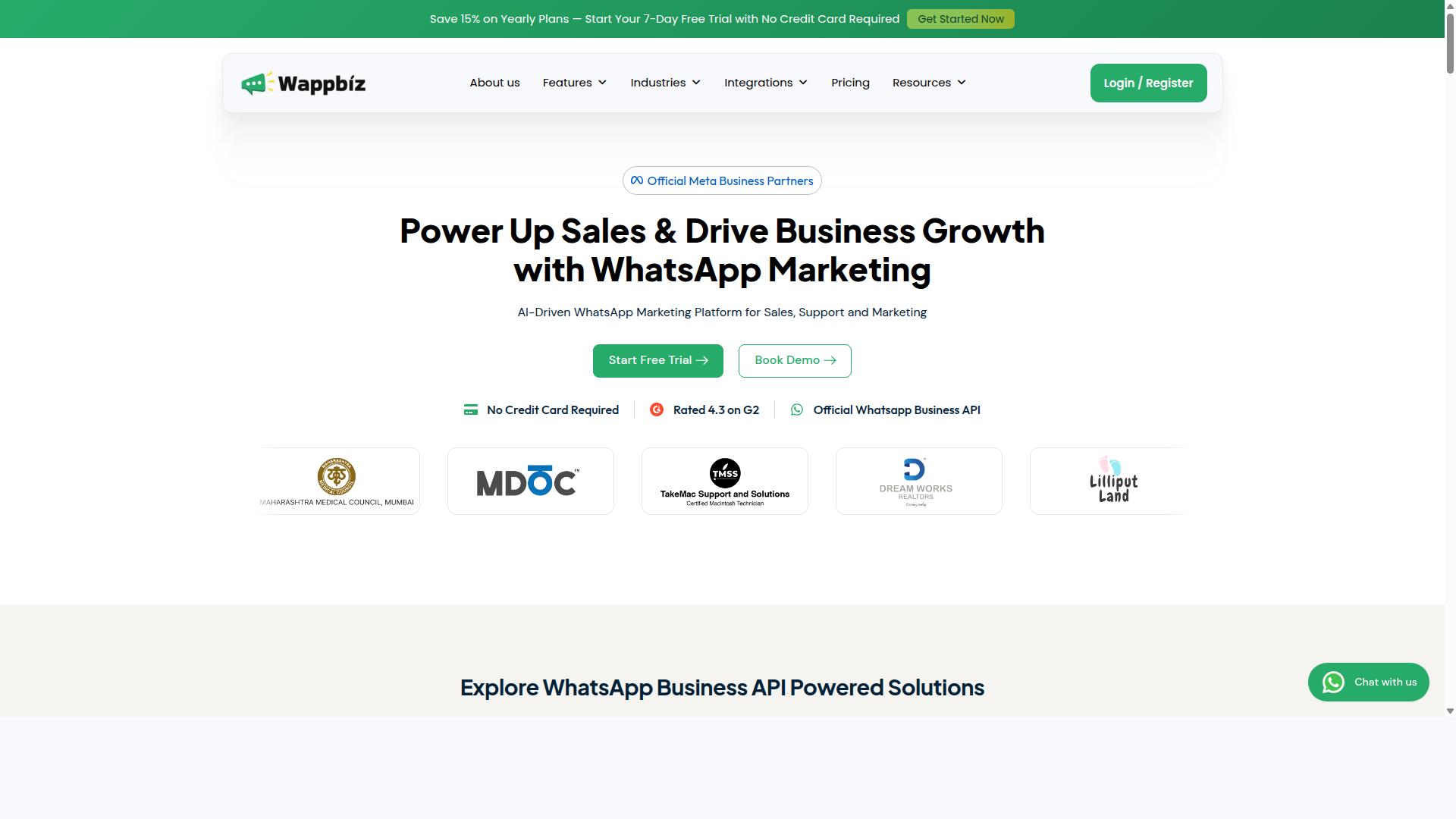 Wappbiz website