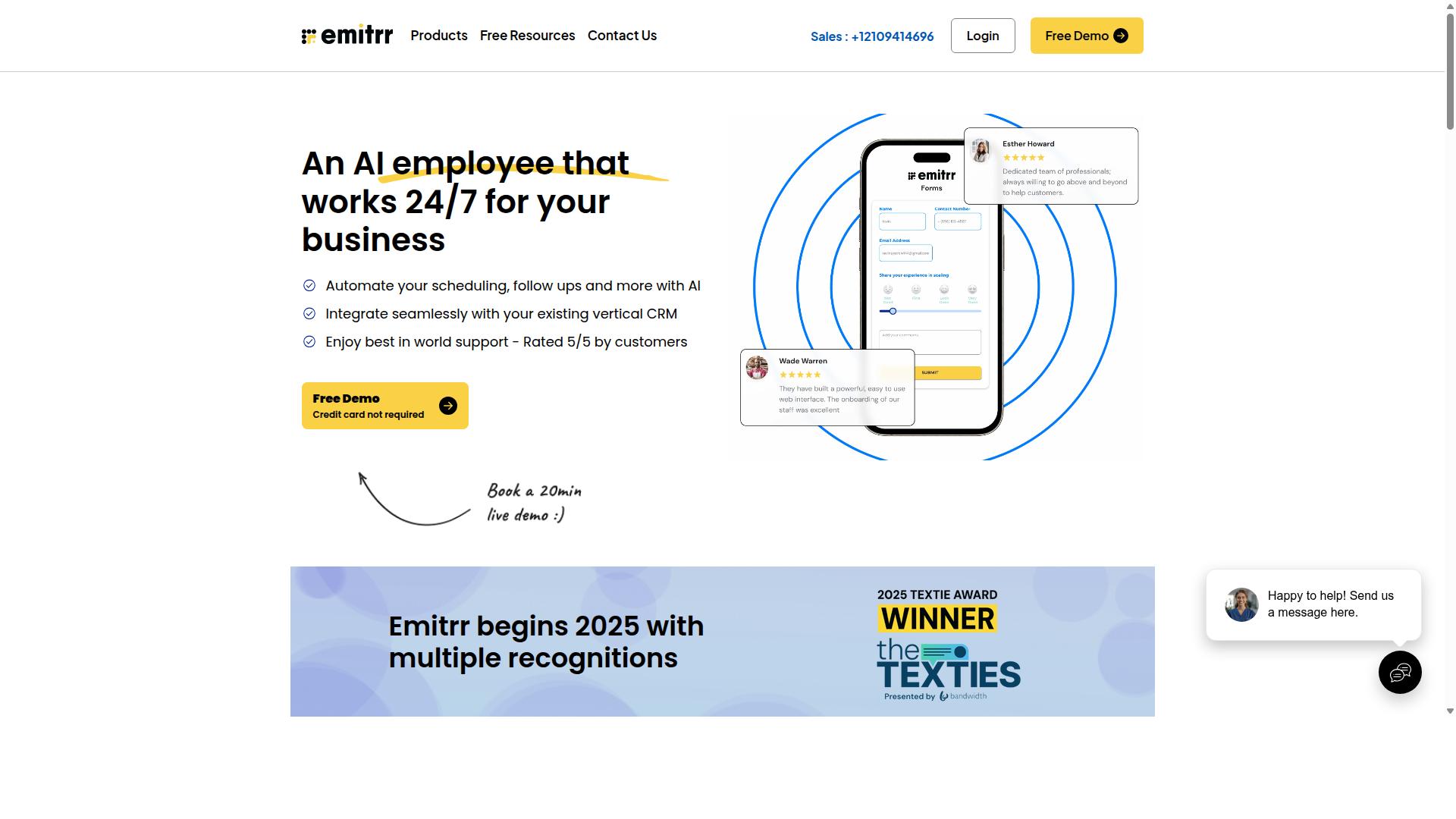 Emitrr website