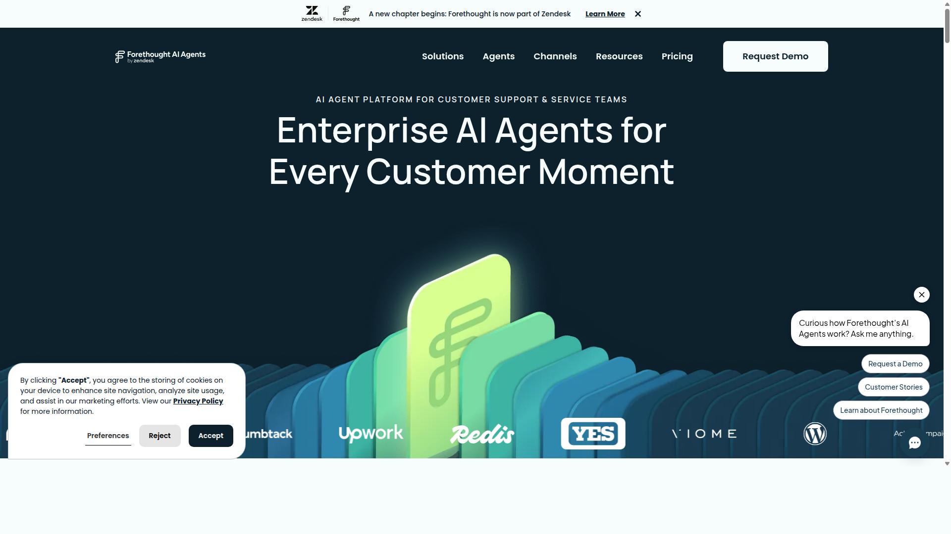 Forethought website