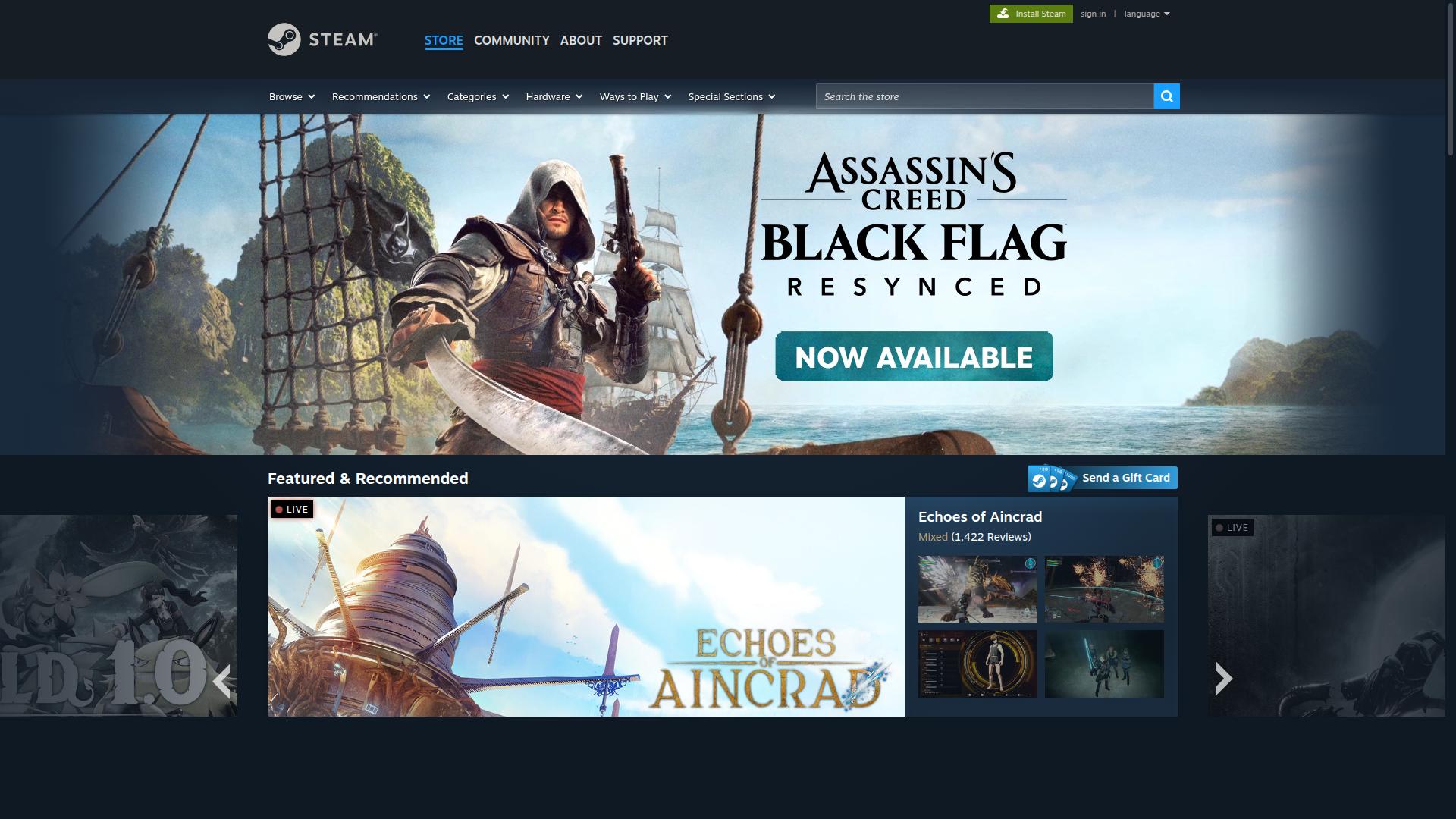 Stream website