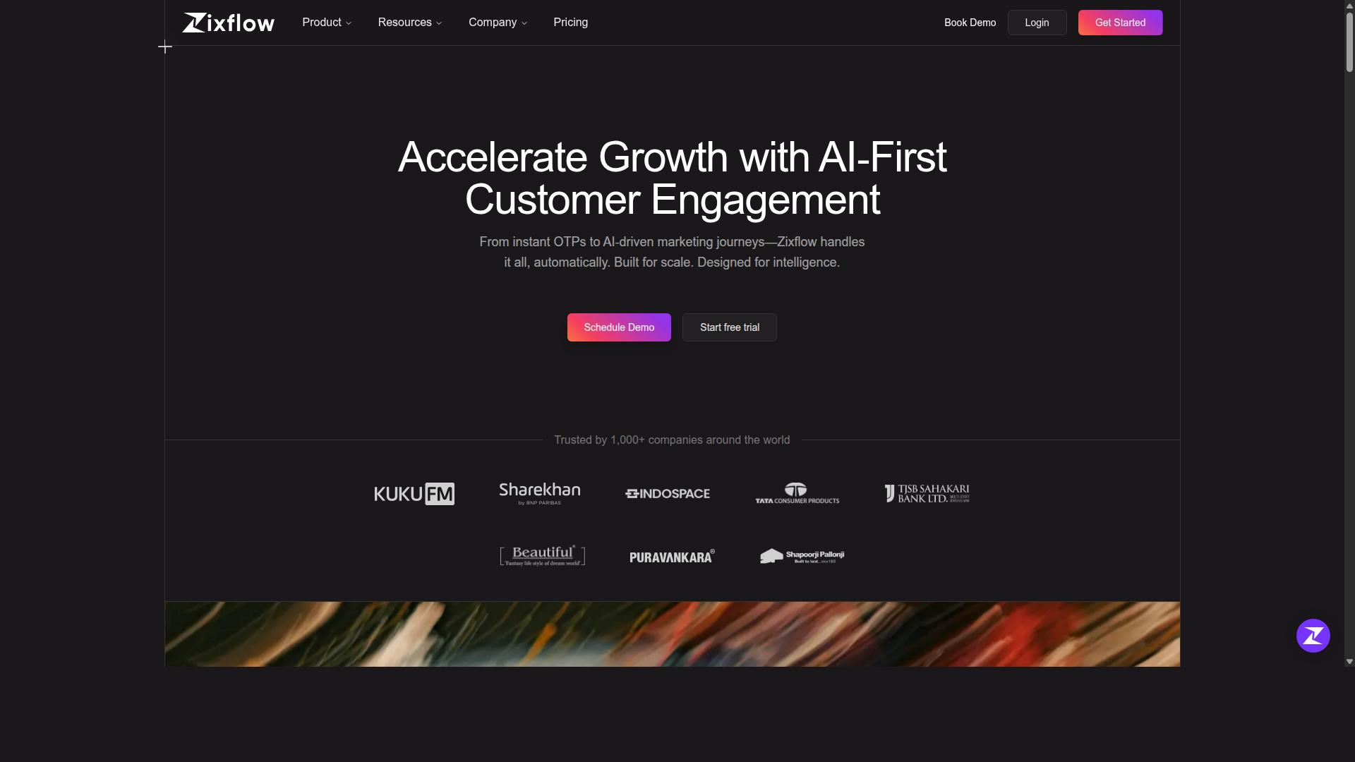 Zixflow website