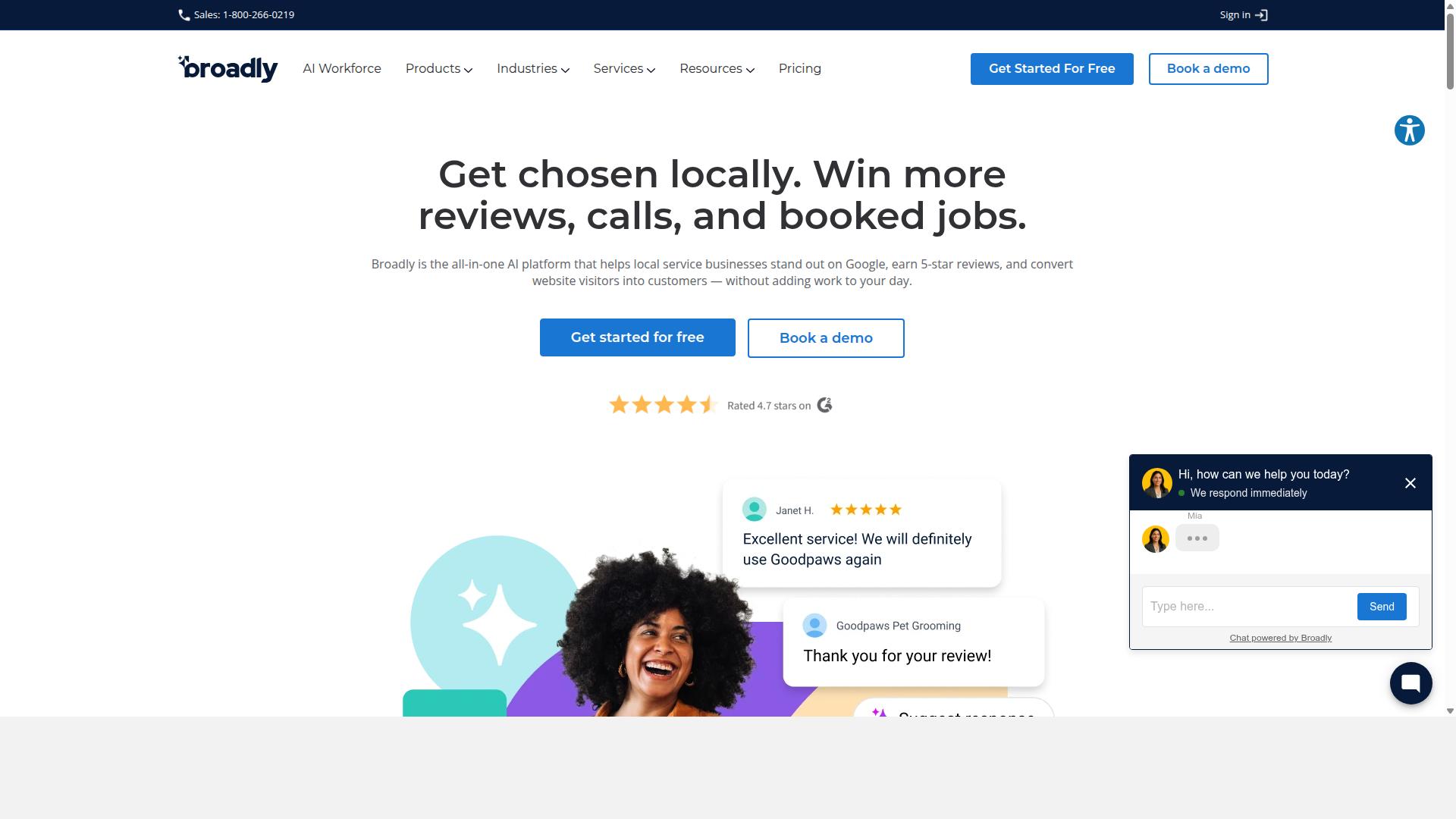 Broadly website