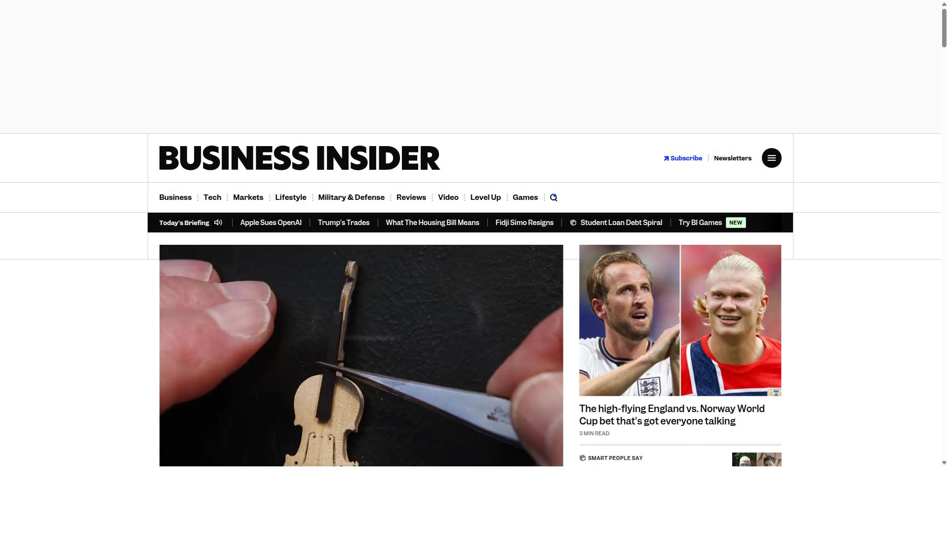 Insider website