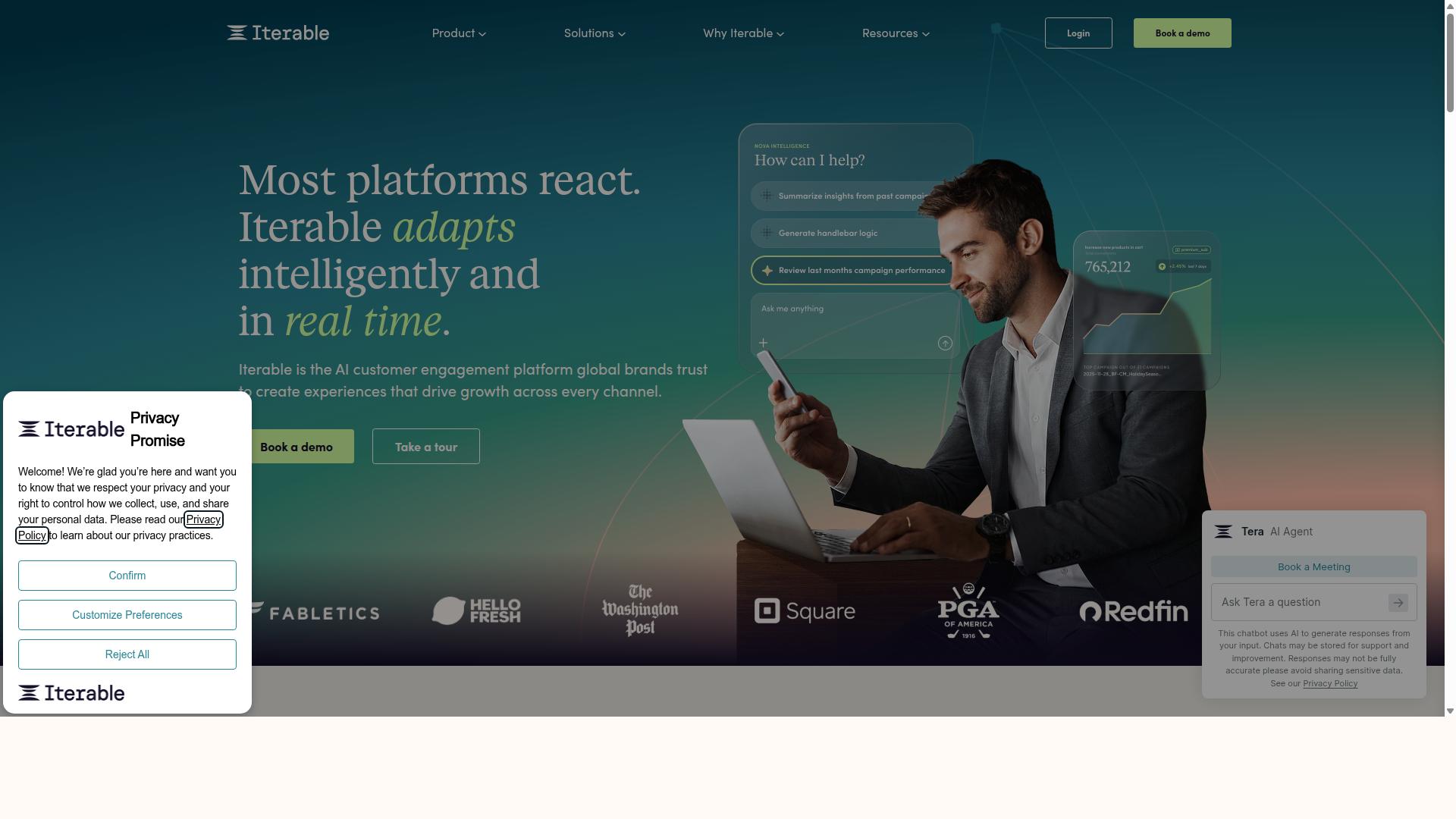 Iterable website