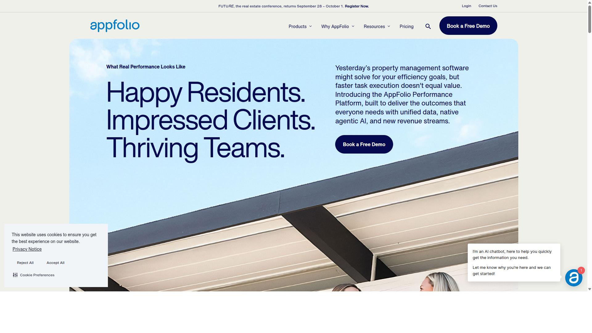 AppFolio Property Manager website