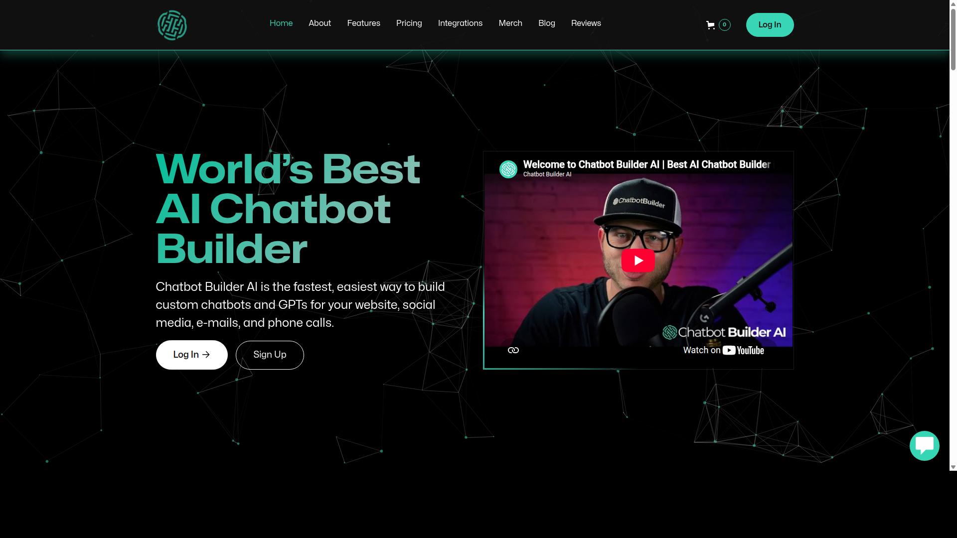 Chatbot Builder AI website