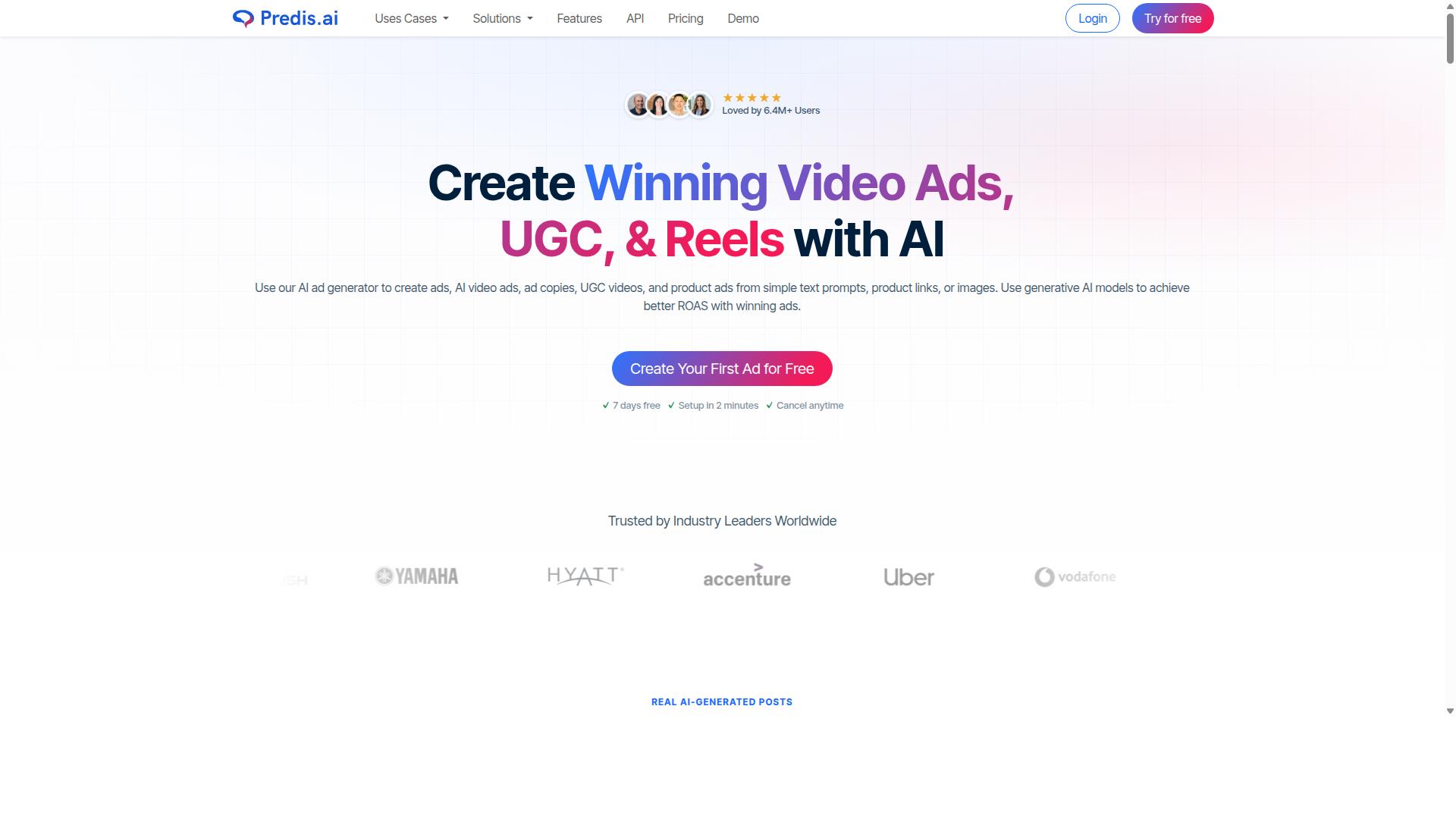 Predis.ai website