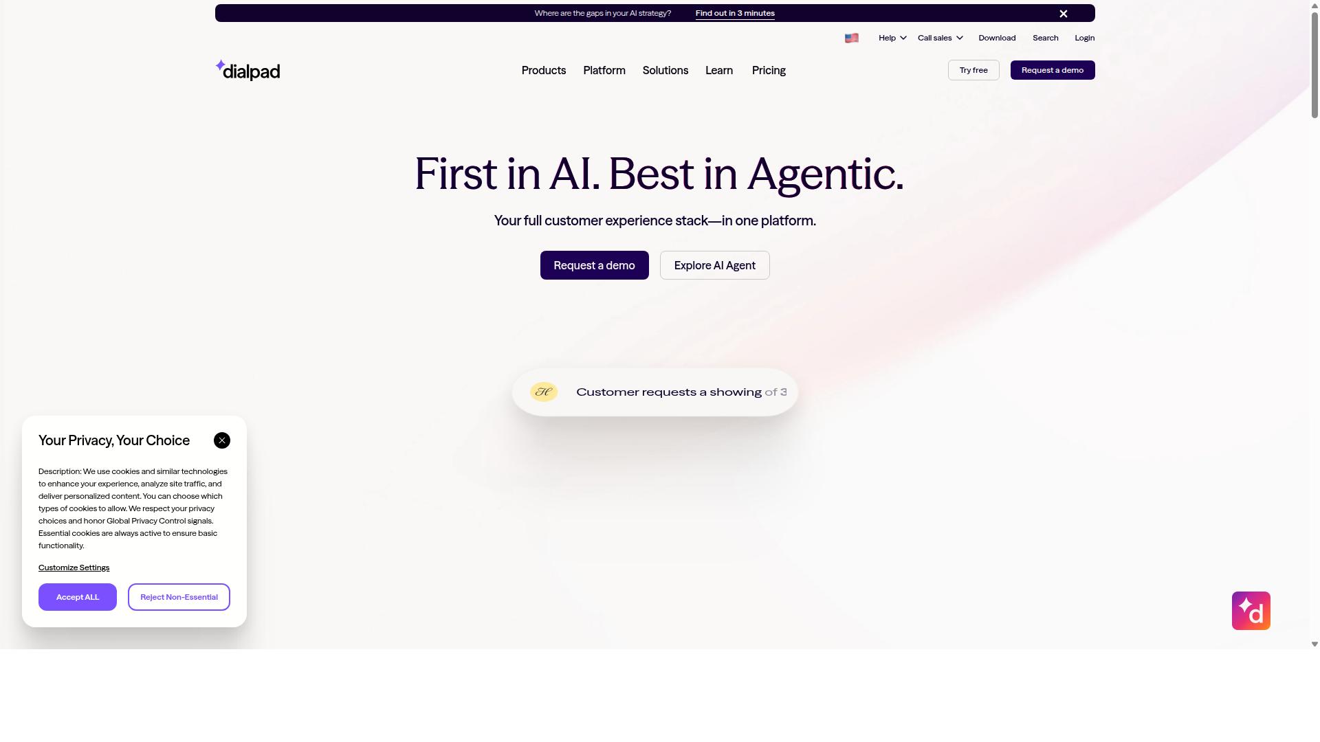 Dialpad website