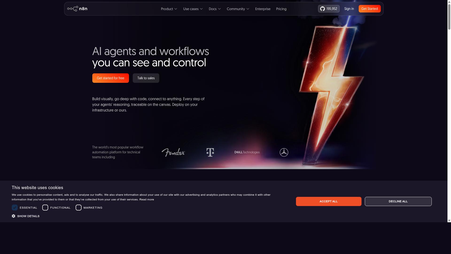 n8n website