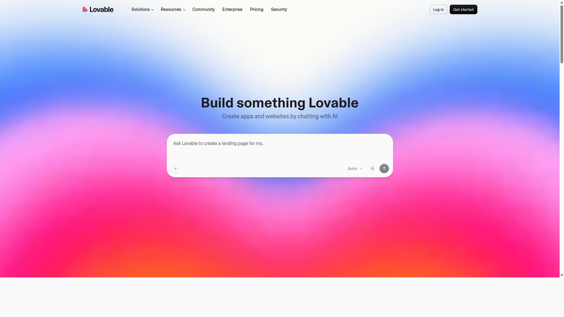 Lovable website