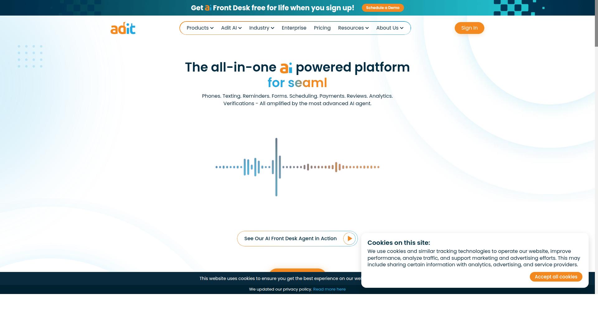 Adit website