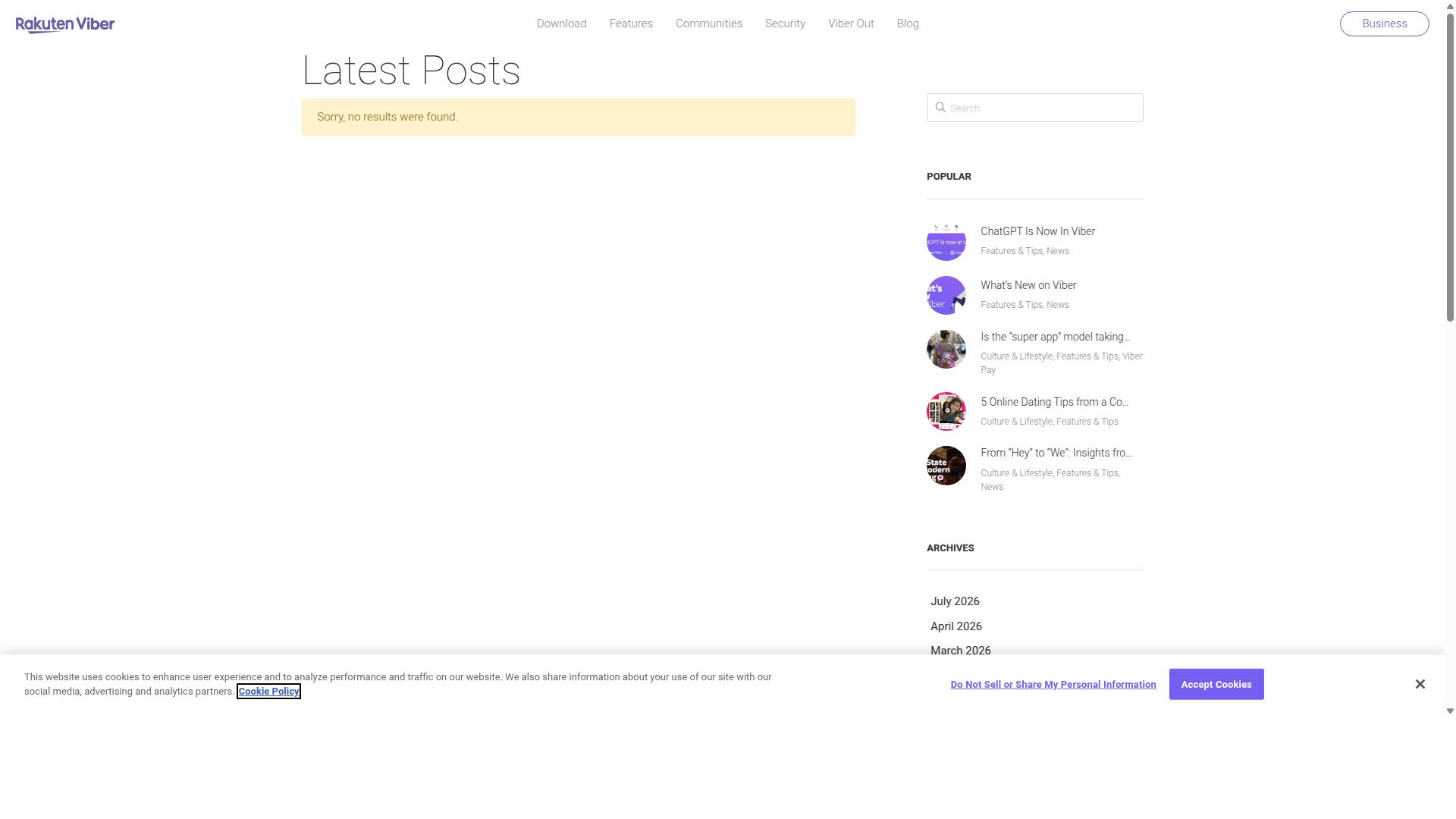 Viber website