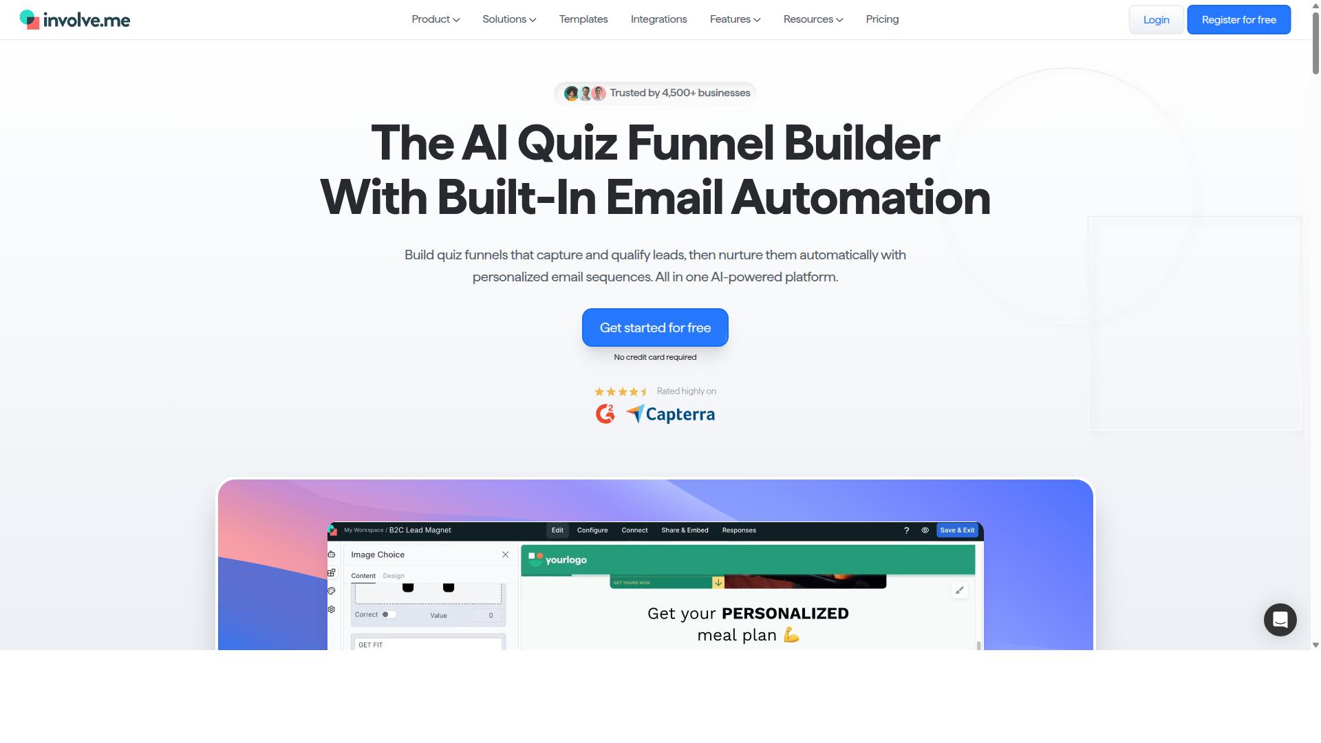 Involve.me website