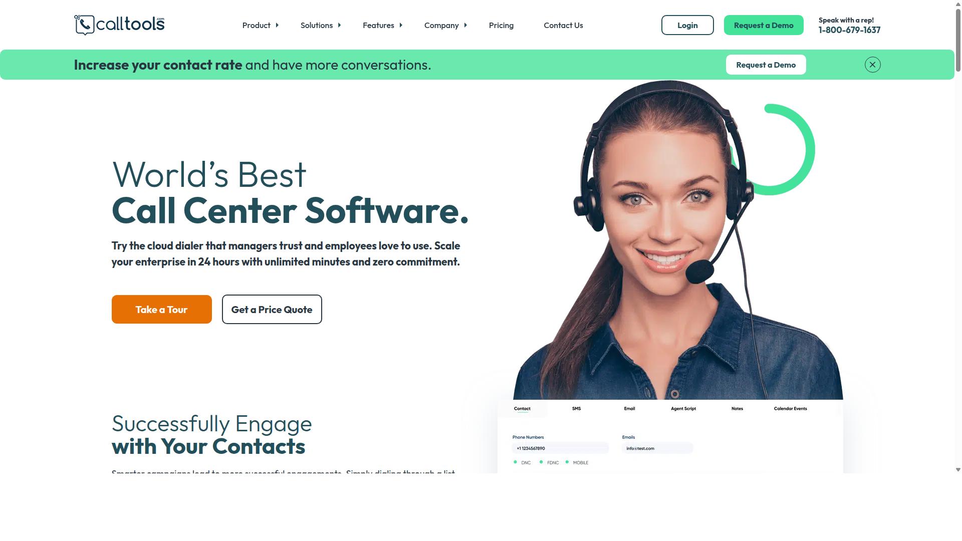 CallTools website