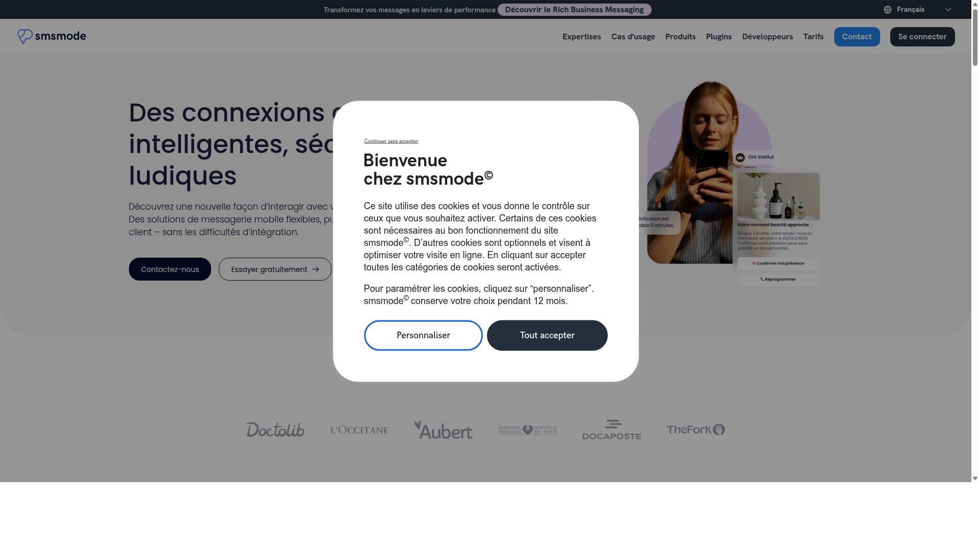 smsmode website