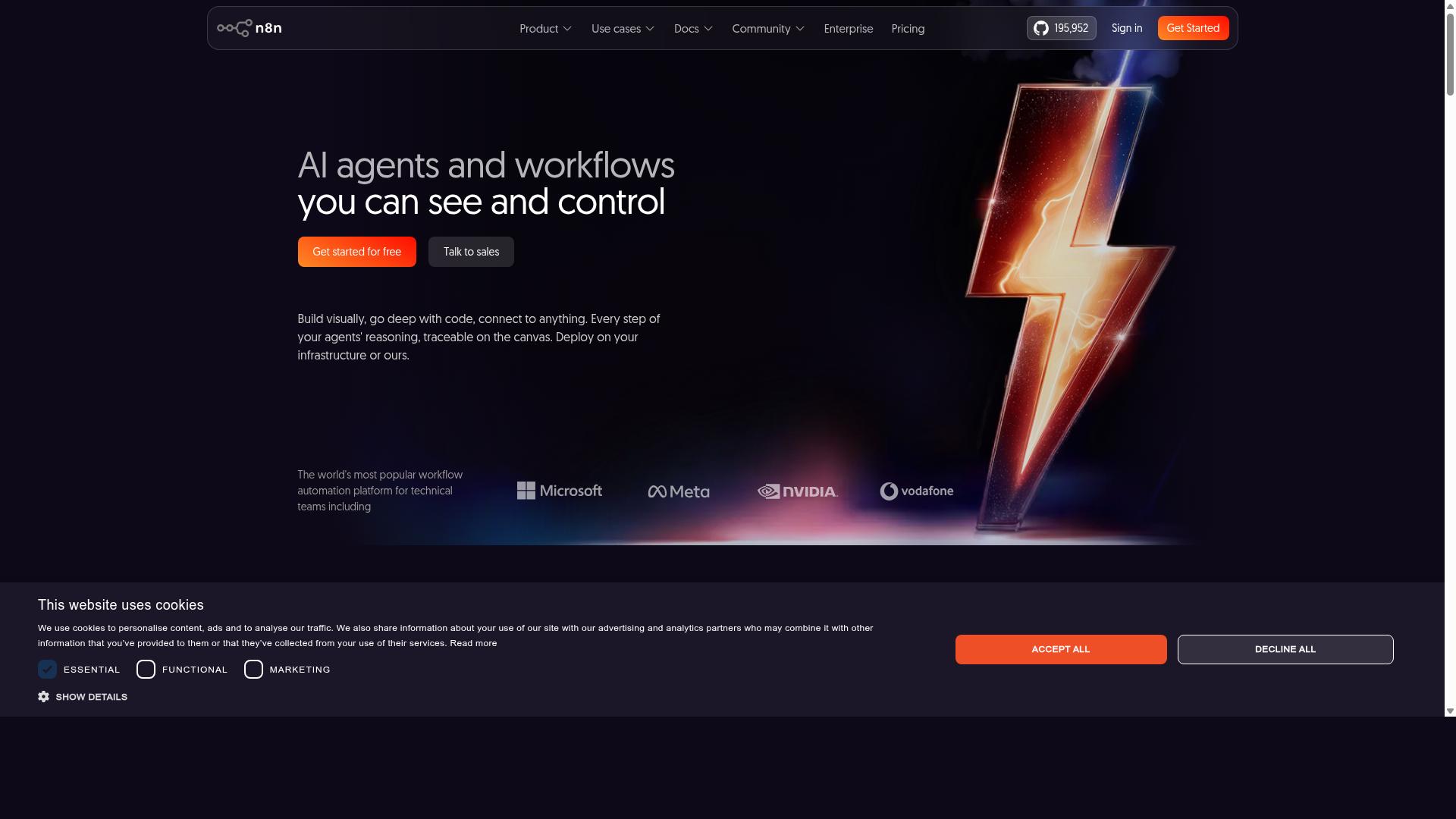 n8n website
