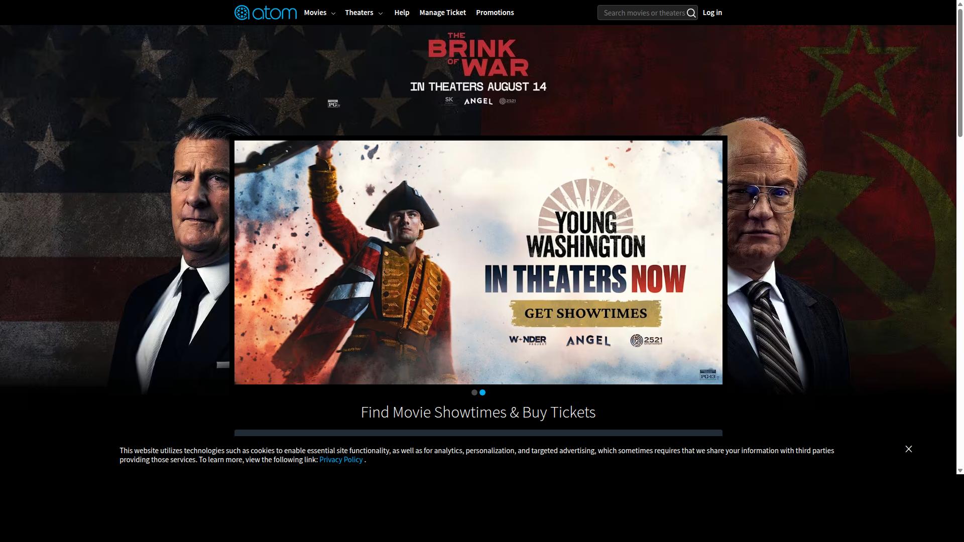 Atom website
