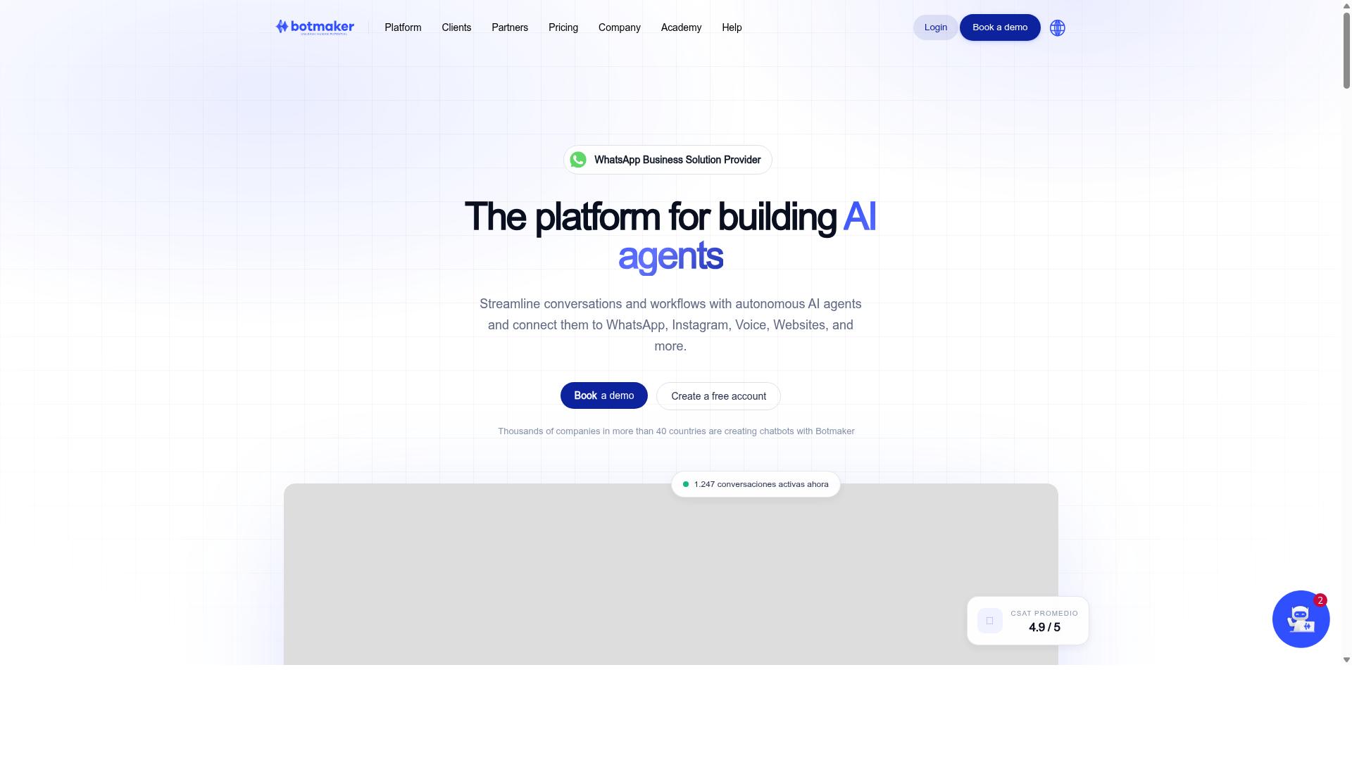 Botmaker website