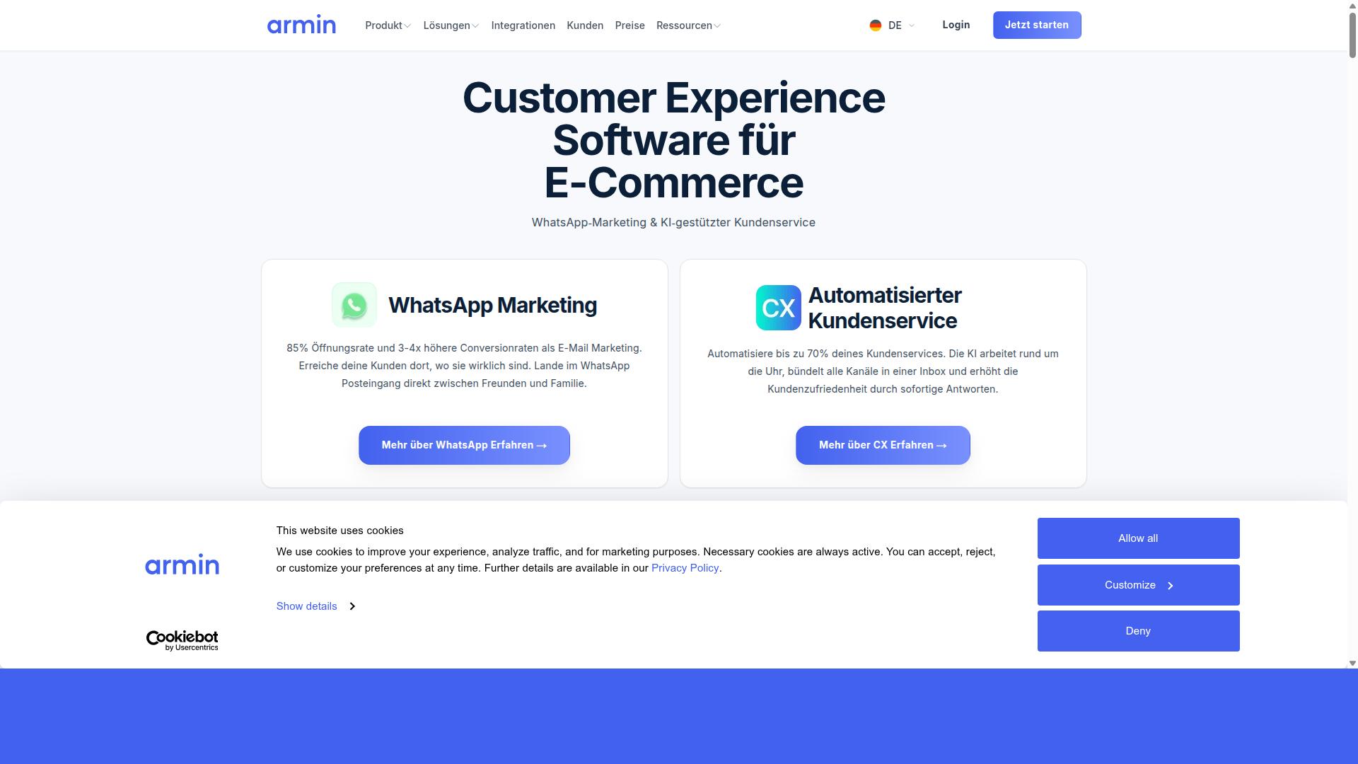 Chatarmin website