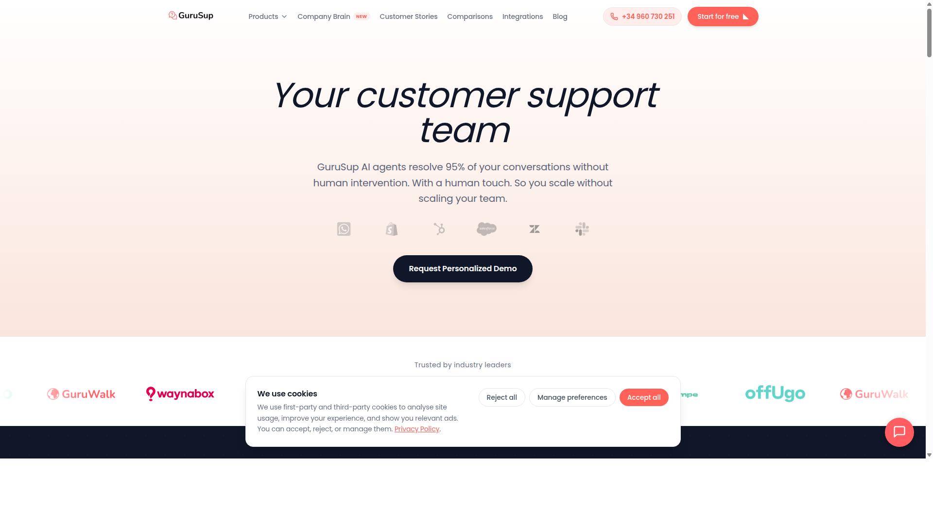GuruSup website