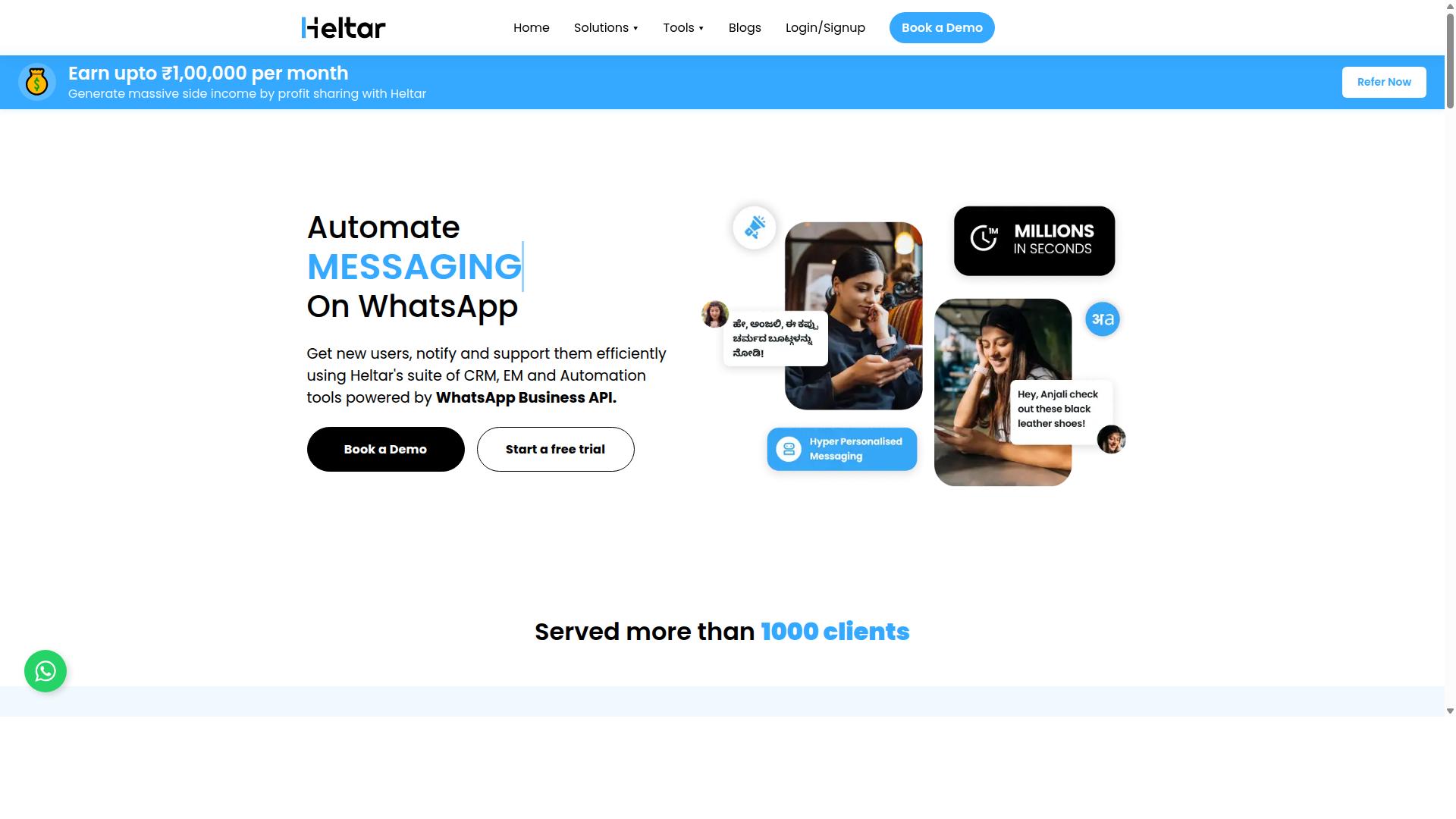 Heltar website