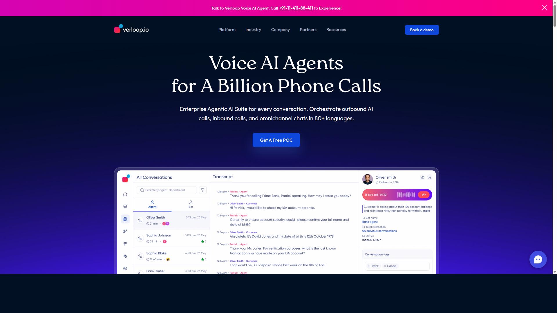Verloop.io website